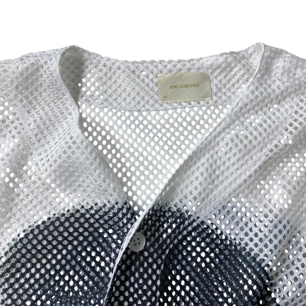 Aime Leon Dore The Genesis Mesh Baseball Jersey White Men's