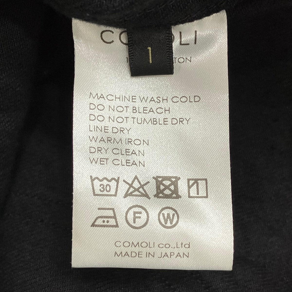 COMOLI(コモリ) デニムワークジャケットA03-01002 A03-01002