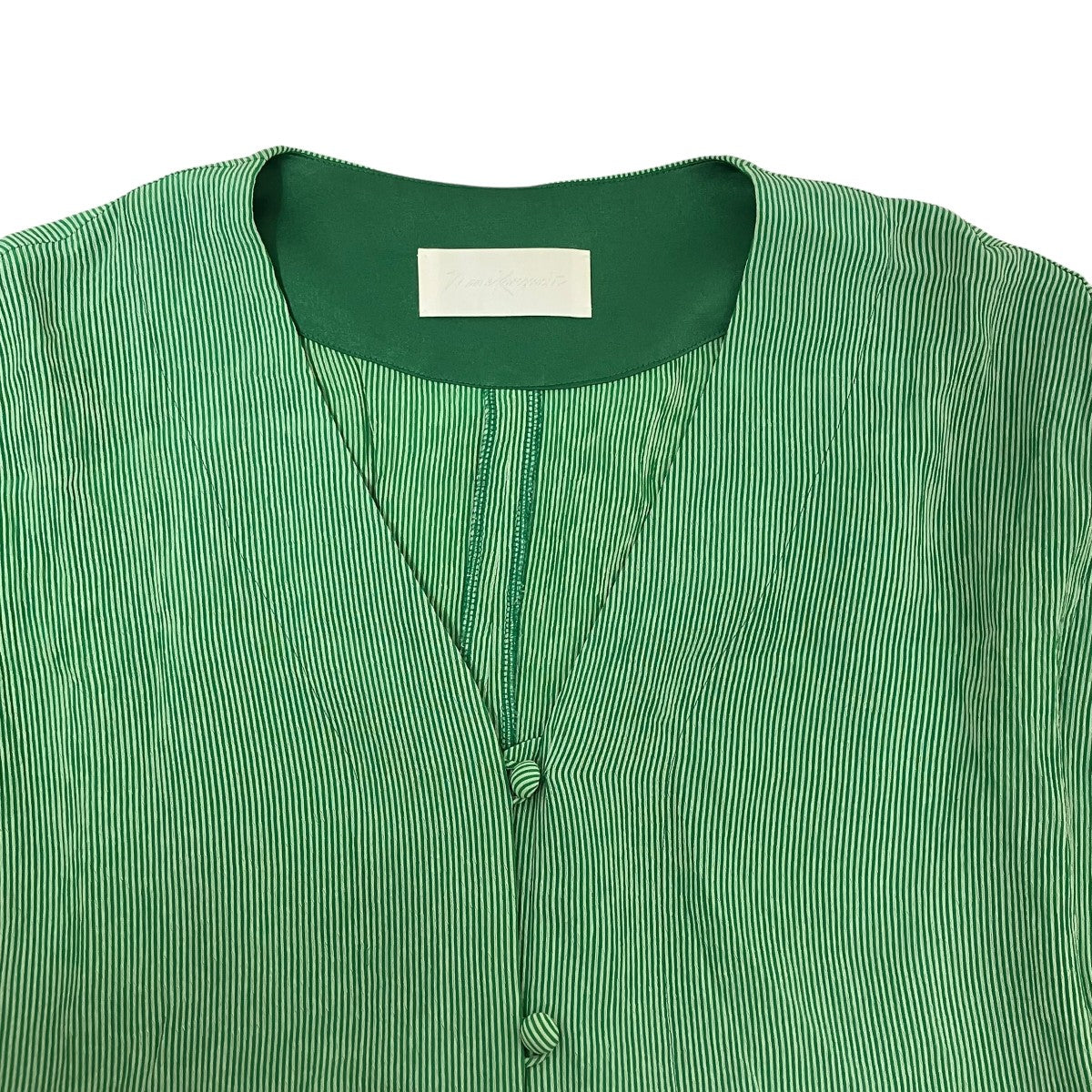 mame kurogouchi Double-Layer Stripe Jersey DressワンピースMM22PS-JS721 古着・中古-3枚目のアイテム画像