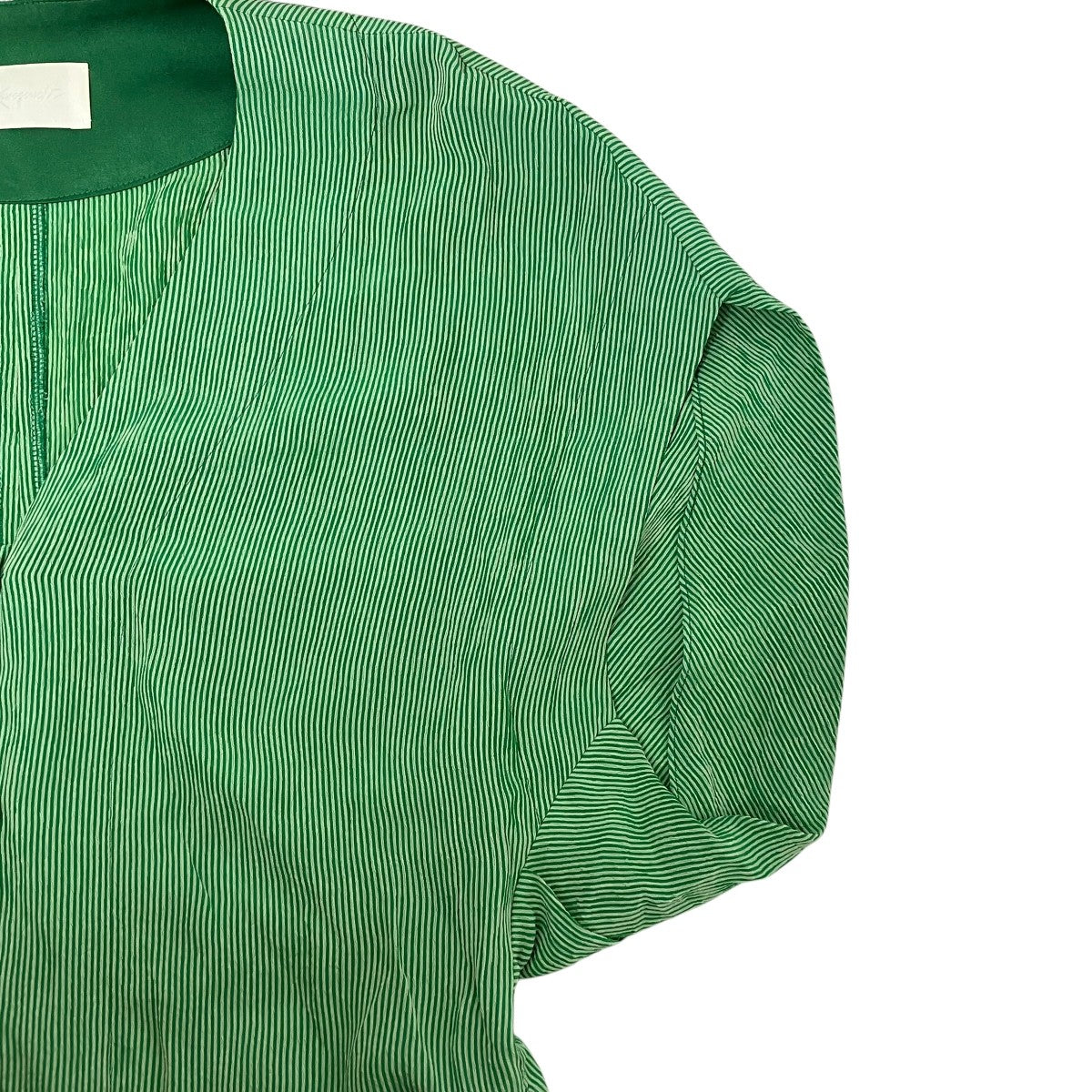 mame kurogouchi Double-Layer Stripe Jersey DressワンピースMM22PS-JS721 古着・中古-5枚目のアイテム画像