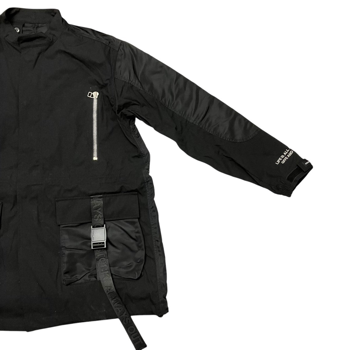 MATERIAL COMBINATION MODS COATジャケットHA-022102501