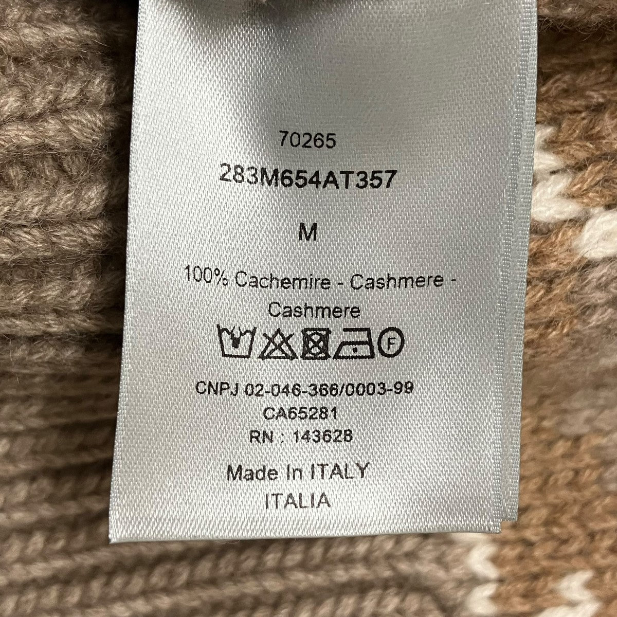 Oversized Sleeveless Sweaterニットベスト283M654AT357