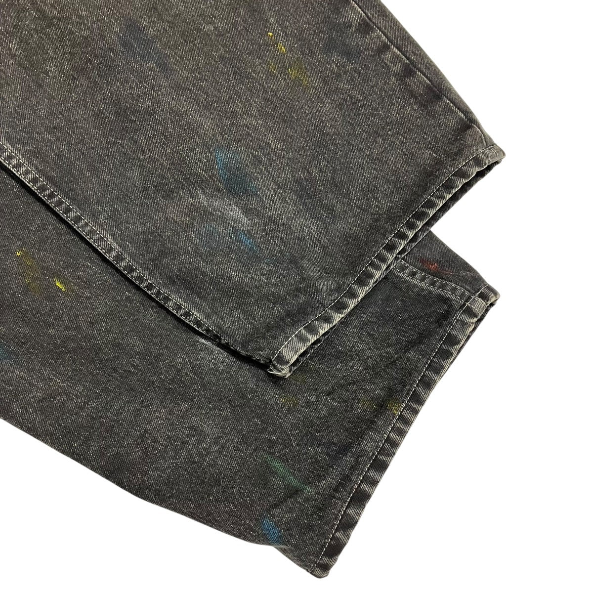 Maison Margiela(メゾンマルジェラ) BLACK PAINTED JEANSデニム