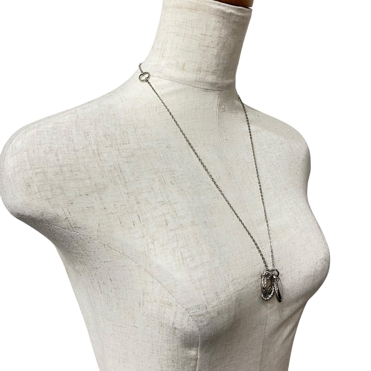 HERMES(エルメス) コルダージュネックレス シルバー｜【公式】カインド