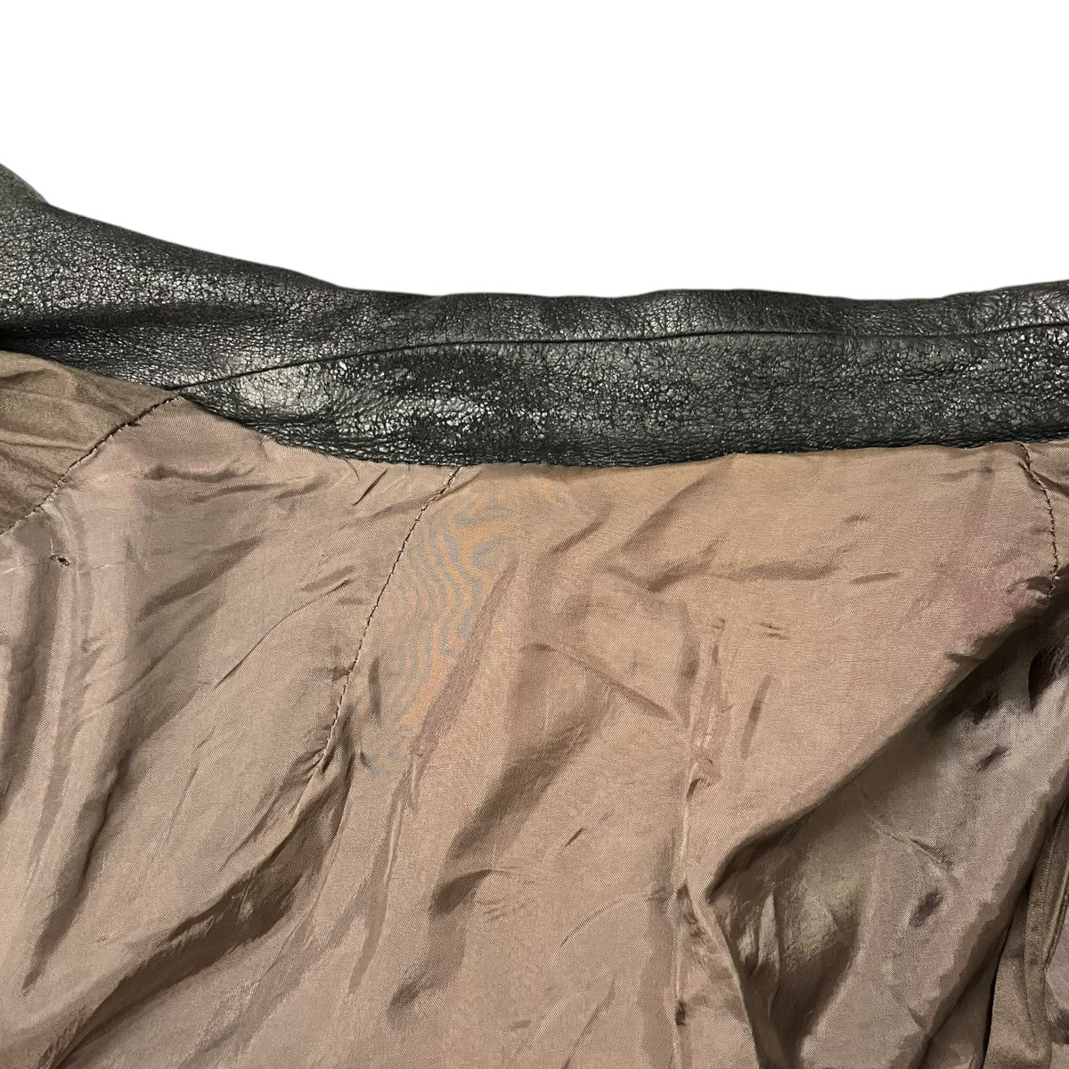 RICK OWENS(リックオウエンス) デトロイト加工レザージャケット