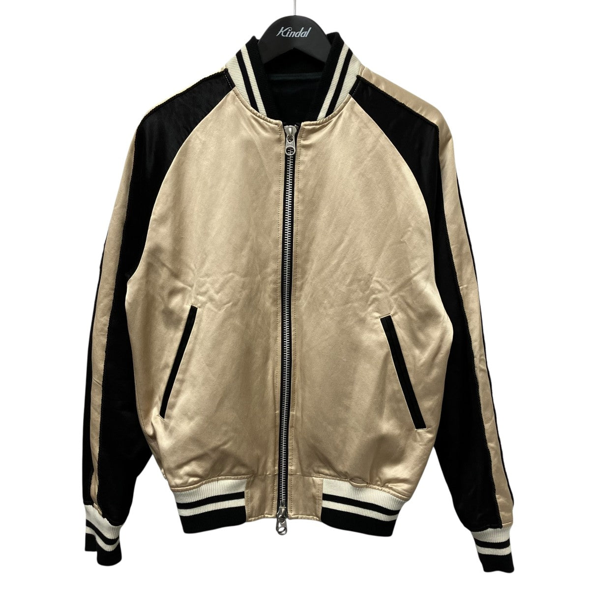 【美品】SOPHNET. ソフネット ラップブルゾン リバーシブル グレー L ソフネット】WRAP REVERSIBLE BLOUSON