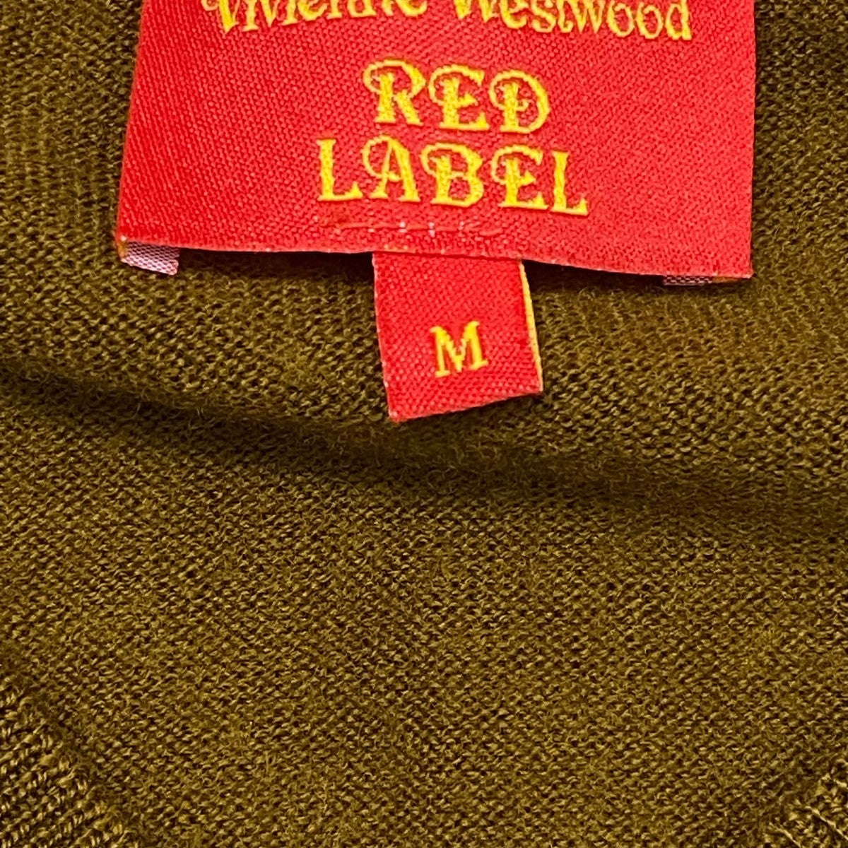 Vivienne Westwood RED LABEL(ヴィヴィアンウエストウッドレッドレーベル) Vネックニット356-15004