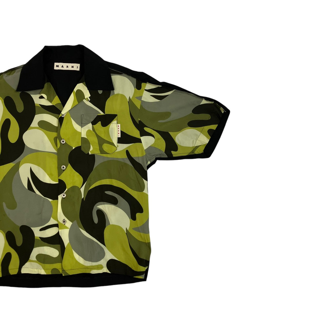 MARNI(マルニ) 22SS半袖シャツCUMU0234Q1 CUMU0234Q1 ブラック