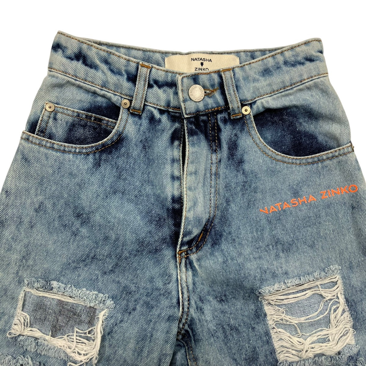 NATASHA ZINKO デニムパンツ 古着・中古-3枚目のアイテム画像