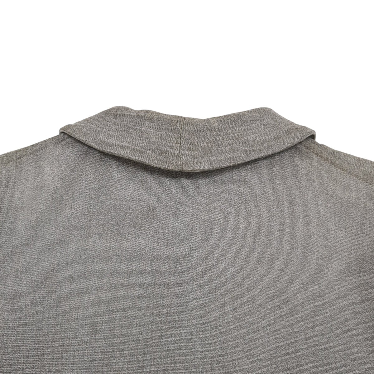 50s French Black Chambray Hunting Jacket ごま塩 動物ボタン グッドコンディションジャケット