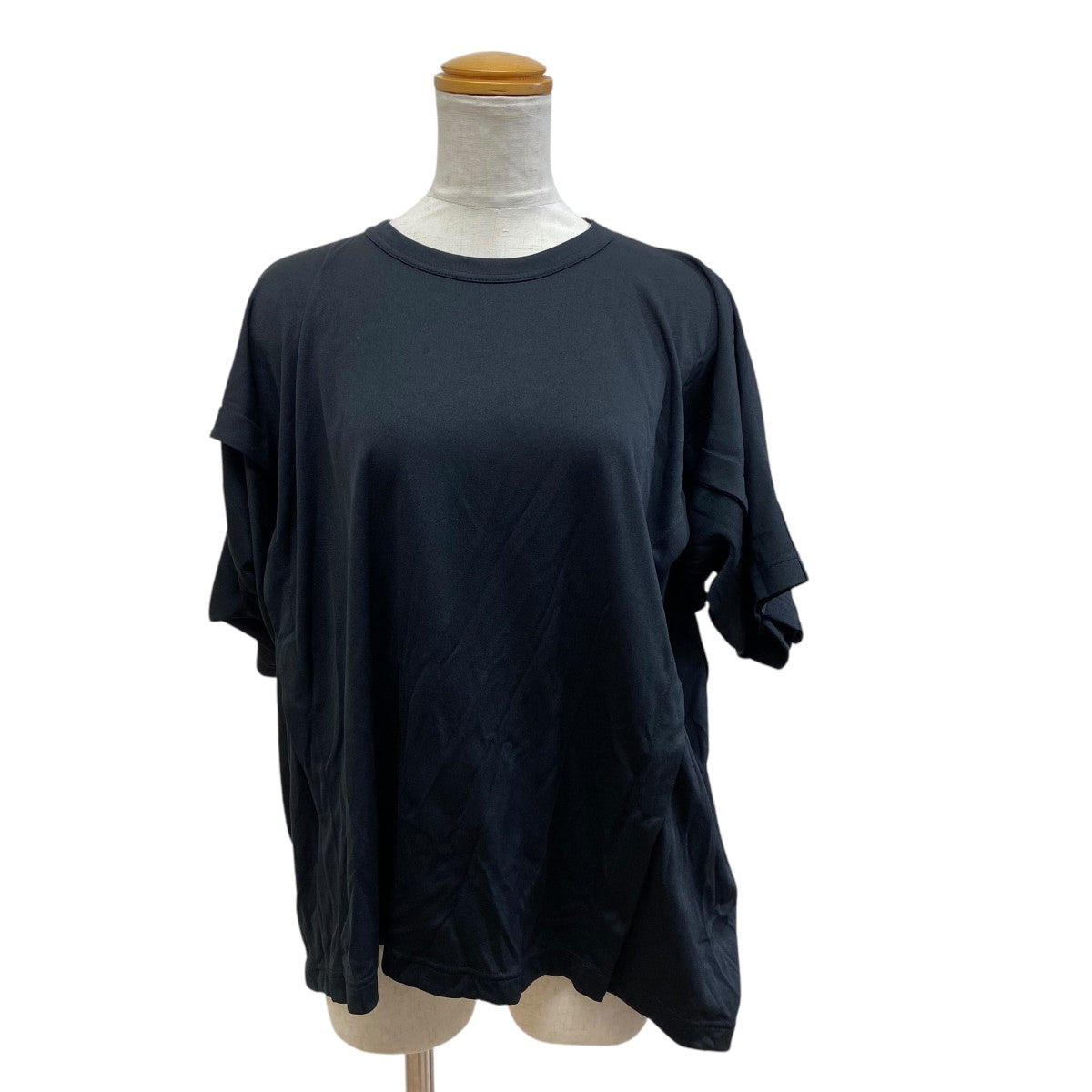 コムデギャルソン 24SS Tシャツ ブラック ポリエステル GM-T015 BLACK COMME des GARCONS(ブラックコムデギャルソン) 25SST