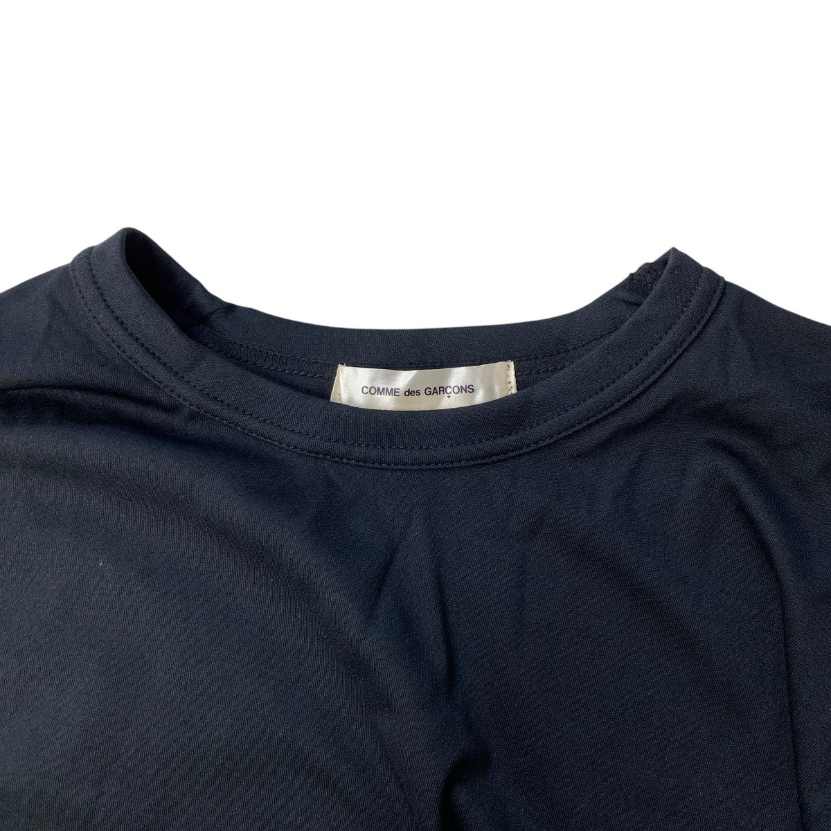 コムデギャルソン 24SS Tシャツ ブラック ポリエステル GM-T015 BLACK COMME des GARCONS(ブラックコムデギャルソン) 25SST