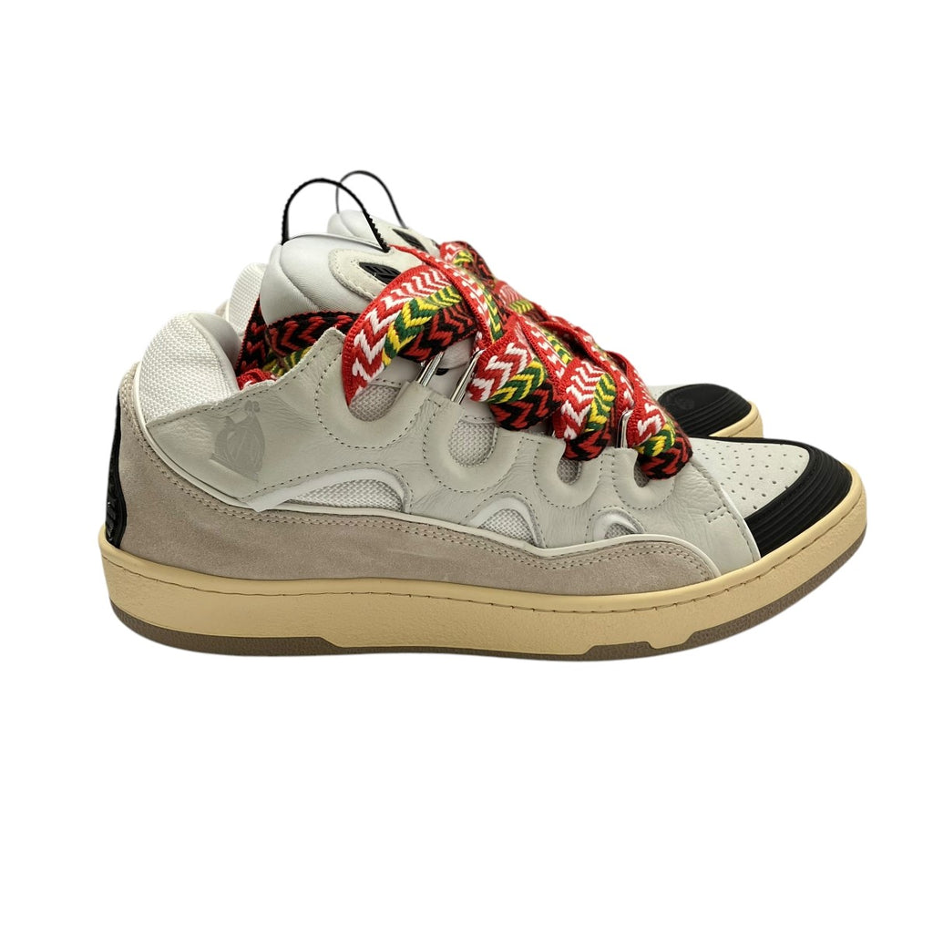 LANVIN(ランバン) Curbスニーカー ホワイト×ベージュ サイズ 43 