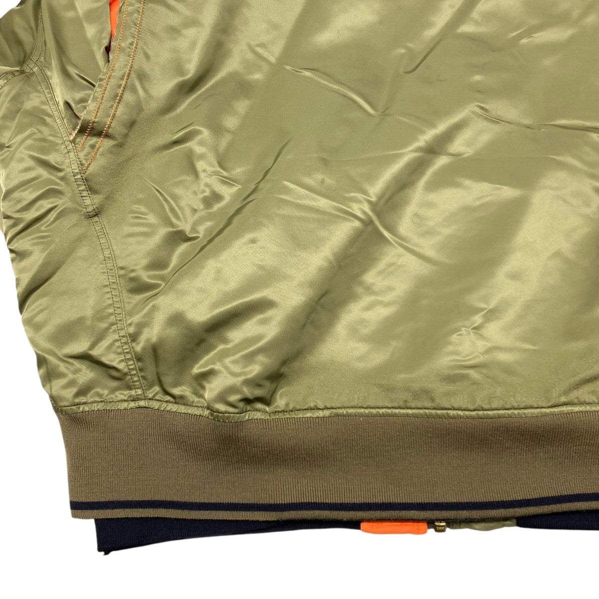 KOLOR(カラー) 22AW再構築 ドッキング MA-1フライトジャケット  