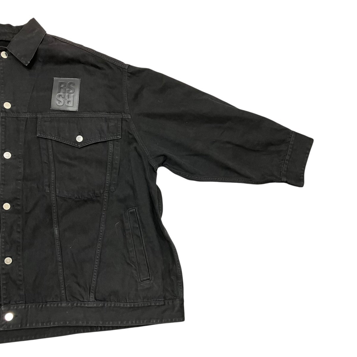 Raf Simons - Oversized Solemn-X Denim Jacket | HBX