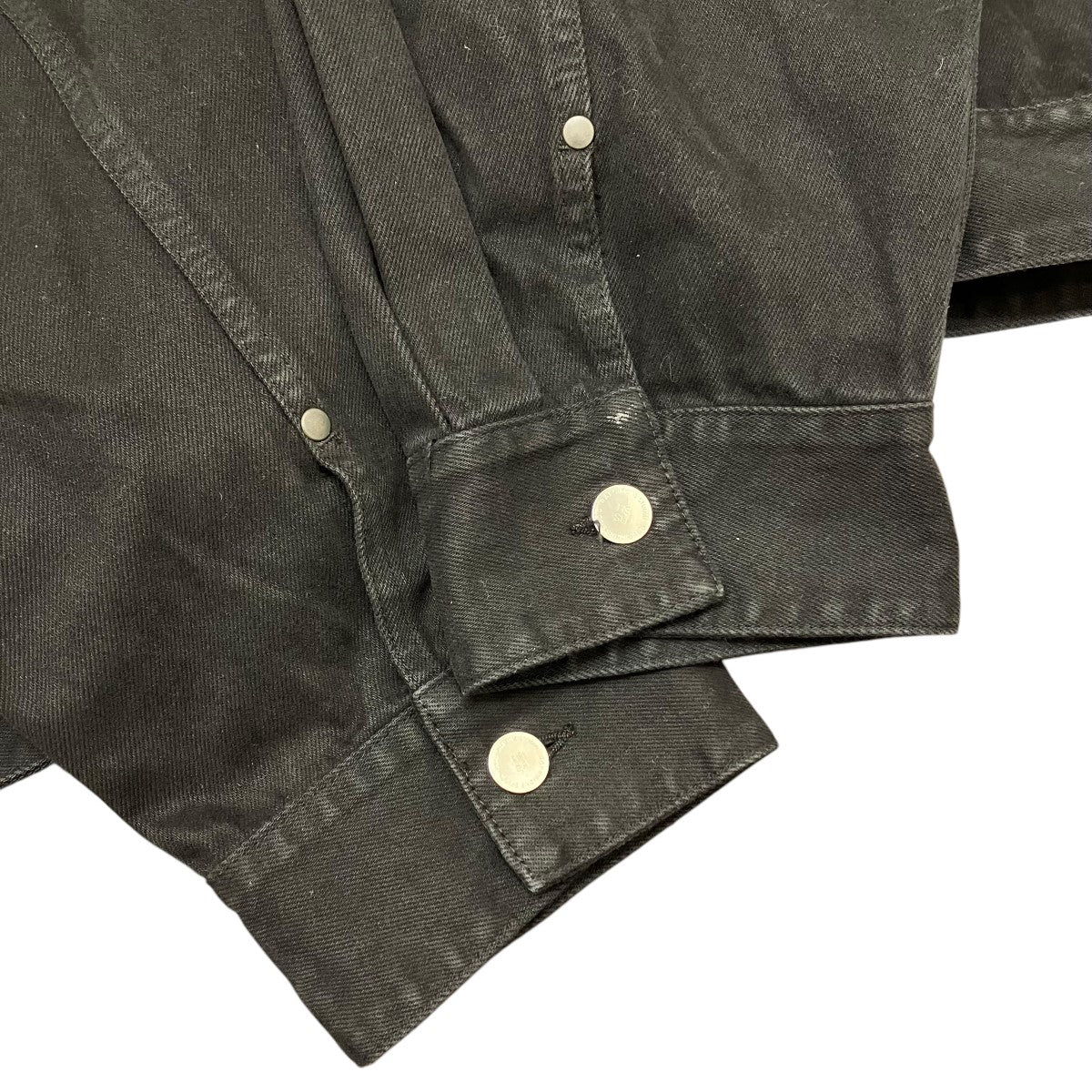 ジャケット・アウター RAF SIMONS 22ss SolemnX Denim Jacket M Raf Simons Black Solemn-X Denim Jacket Raf Simons