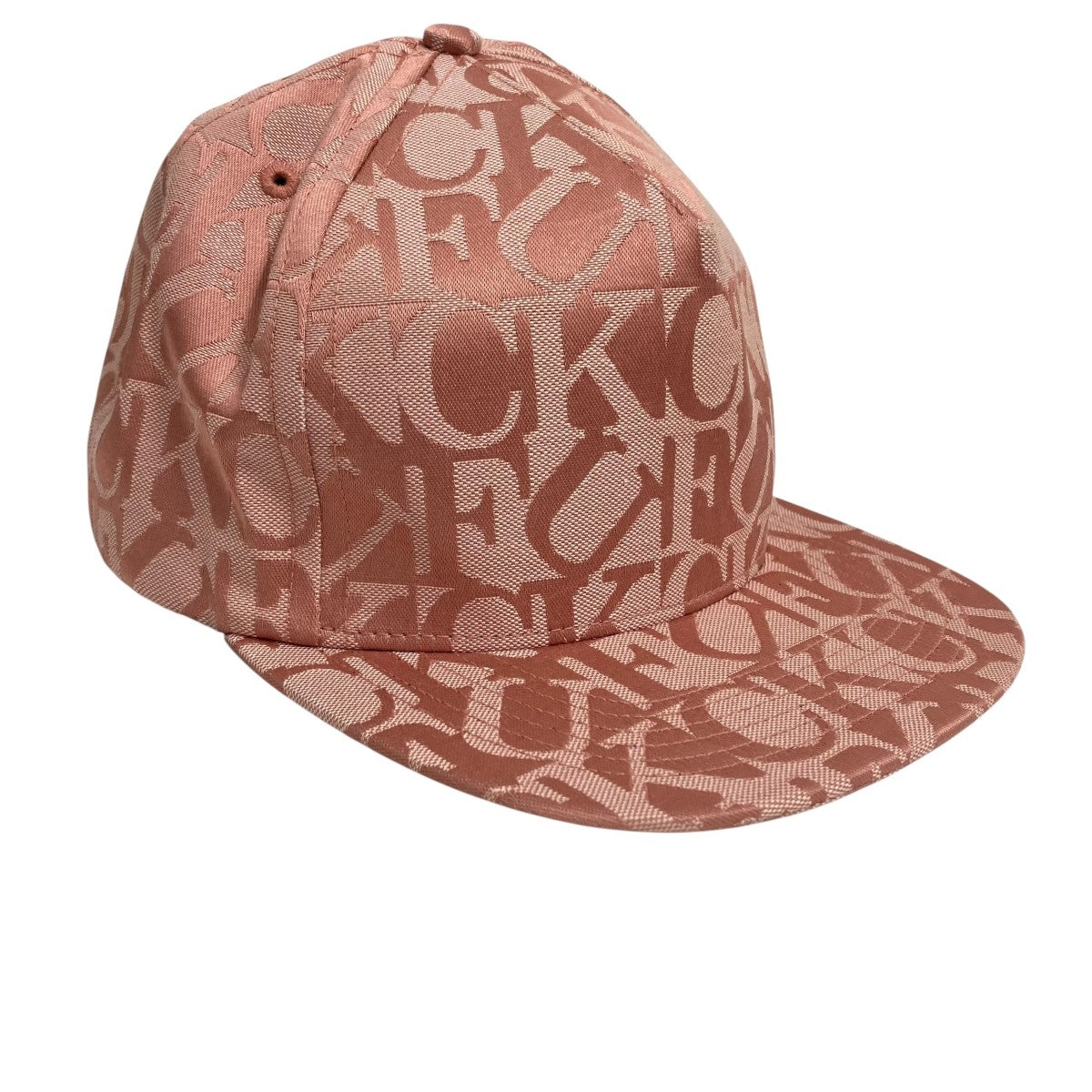 SUPREME 17AW Fuck Jacquard ロゴキャップ Supreme(シュプリーム) 17AWFUCK Jacquard 5-Panelキャップ