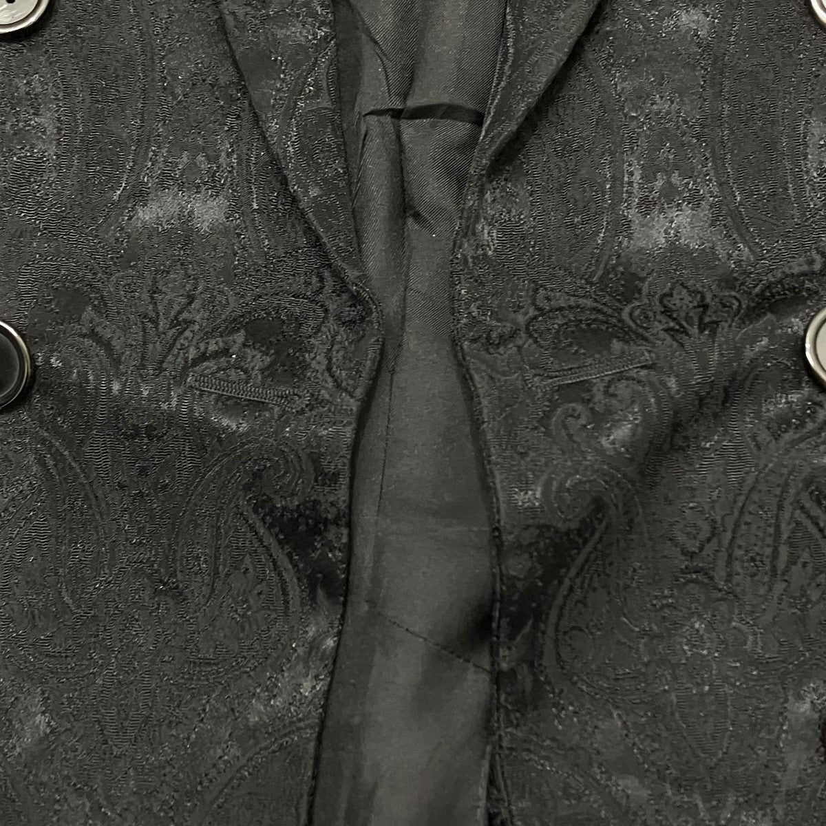 Saint Laurent Paris(サンローランパリ) ジャガード総柄ダブル