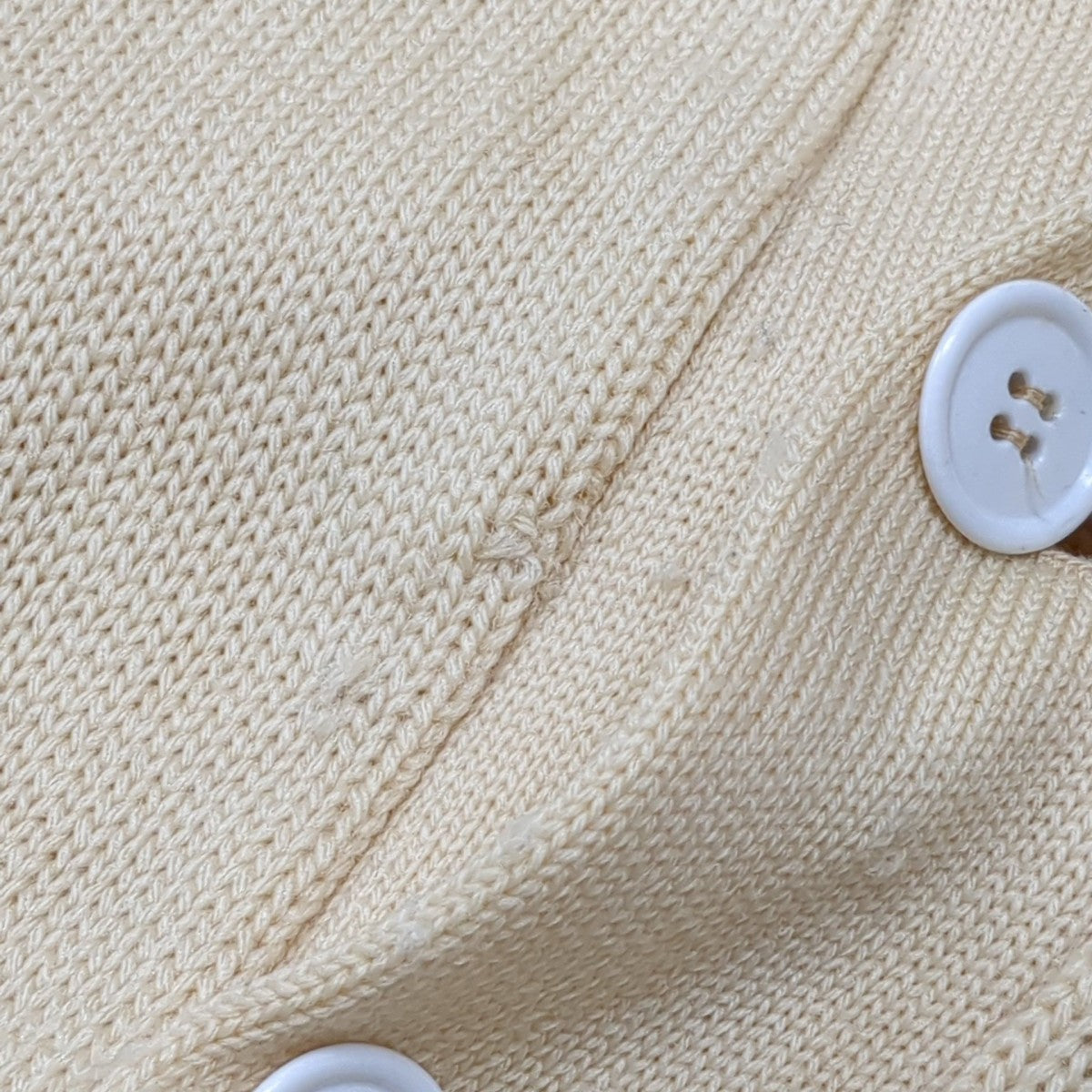 60s  GAA Award Cardigan レタード ピンズ付き リブ長カーディガン