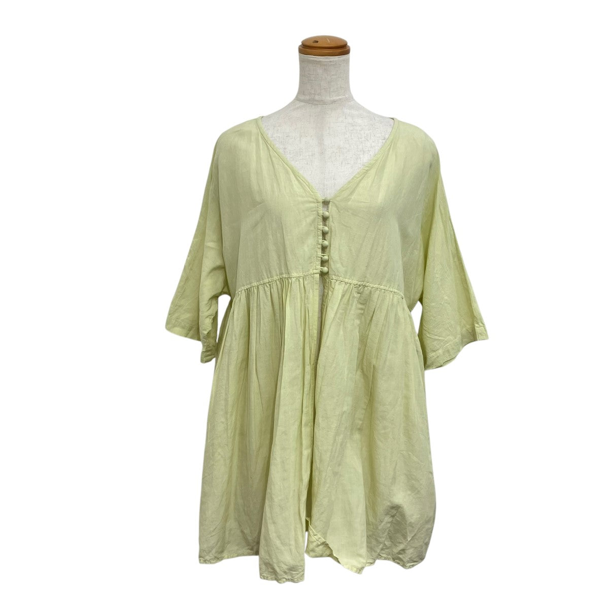 nest Robe(ネストローブ)｜2Wayチュニックブラウス/レモン の
