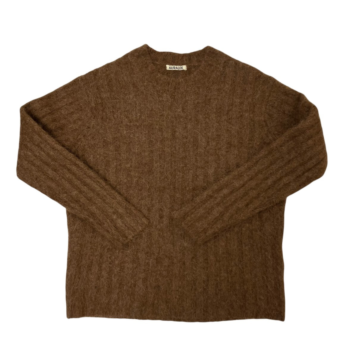 BABY ALPACA WOOL WIDE RIB KNITニットA21AP04BA