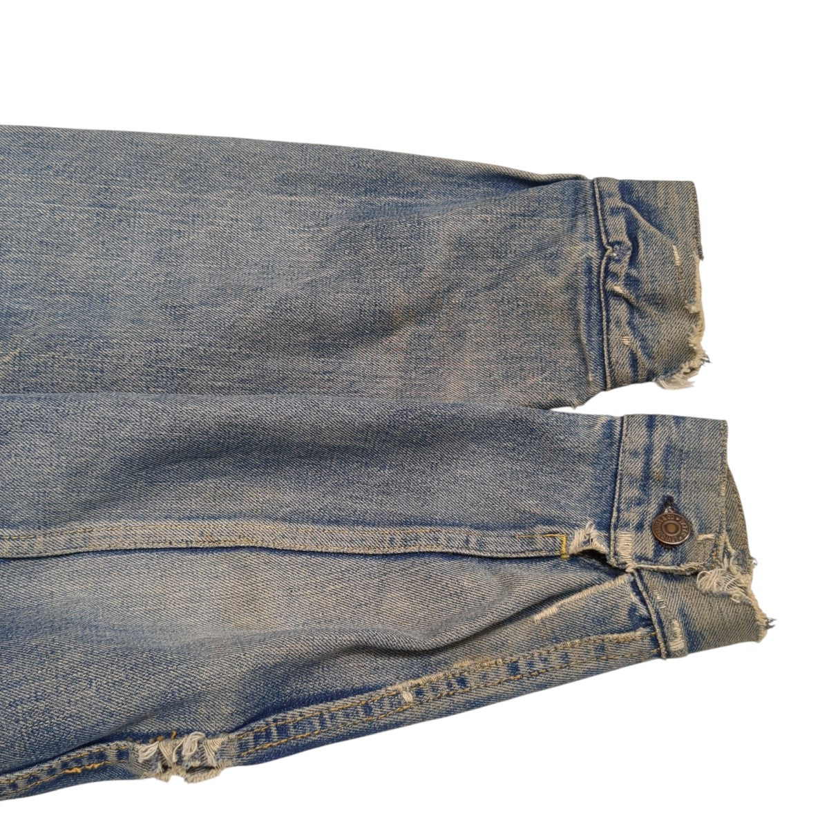 VINTAGE LEVI'S 60s 557XX 刻印D ポケット裏17 フラップライトオンス