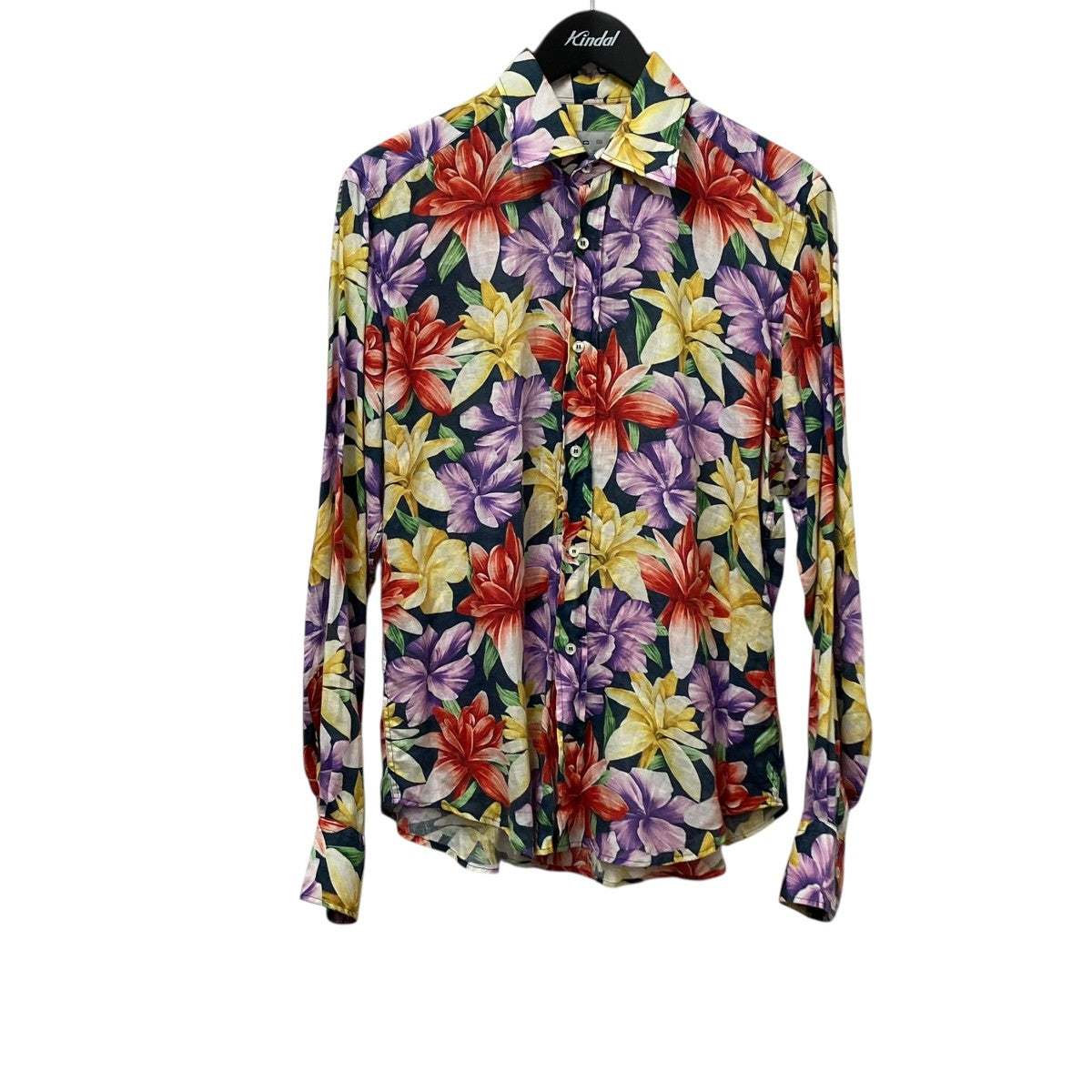 ETRO(エトロ) 花柄 リネンシャツシャツ サイズ S｜【公式