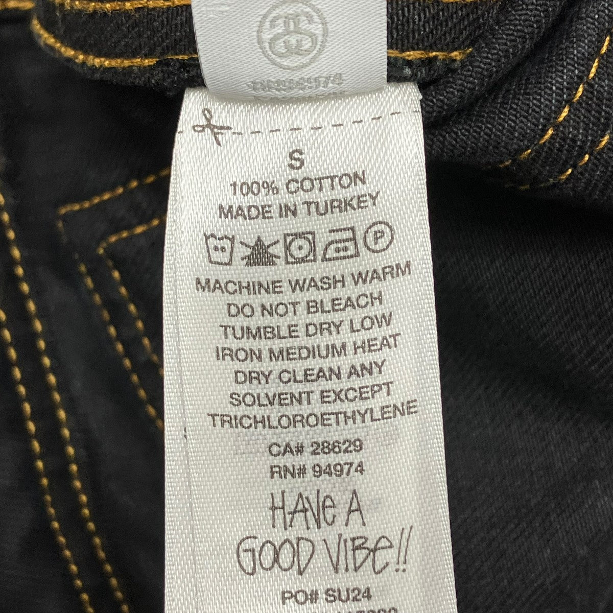 stussy(ステューシー) デニムジャケット115682 115682 ブラック