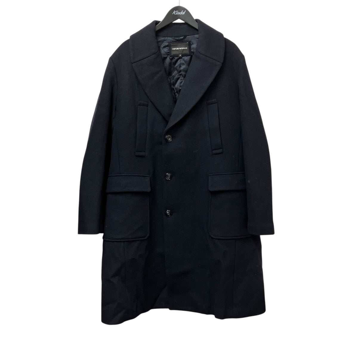Y2K ​【希少・本人期】エンポリオアルマーニ 前被せ ダブルチェスターコート 5a95650c37fb268a284e2b2da826f8