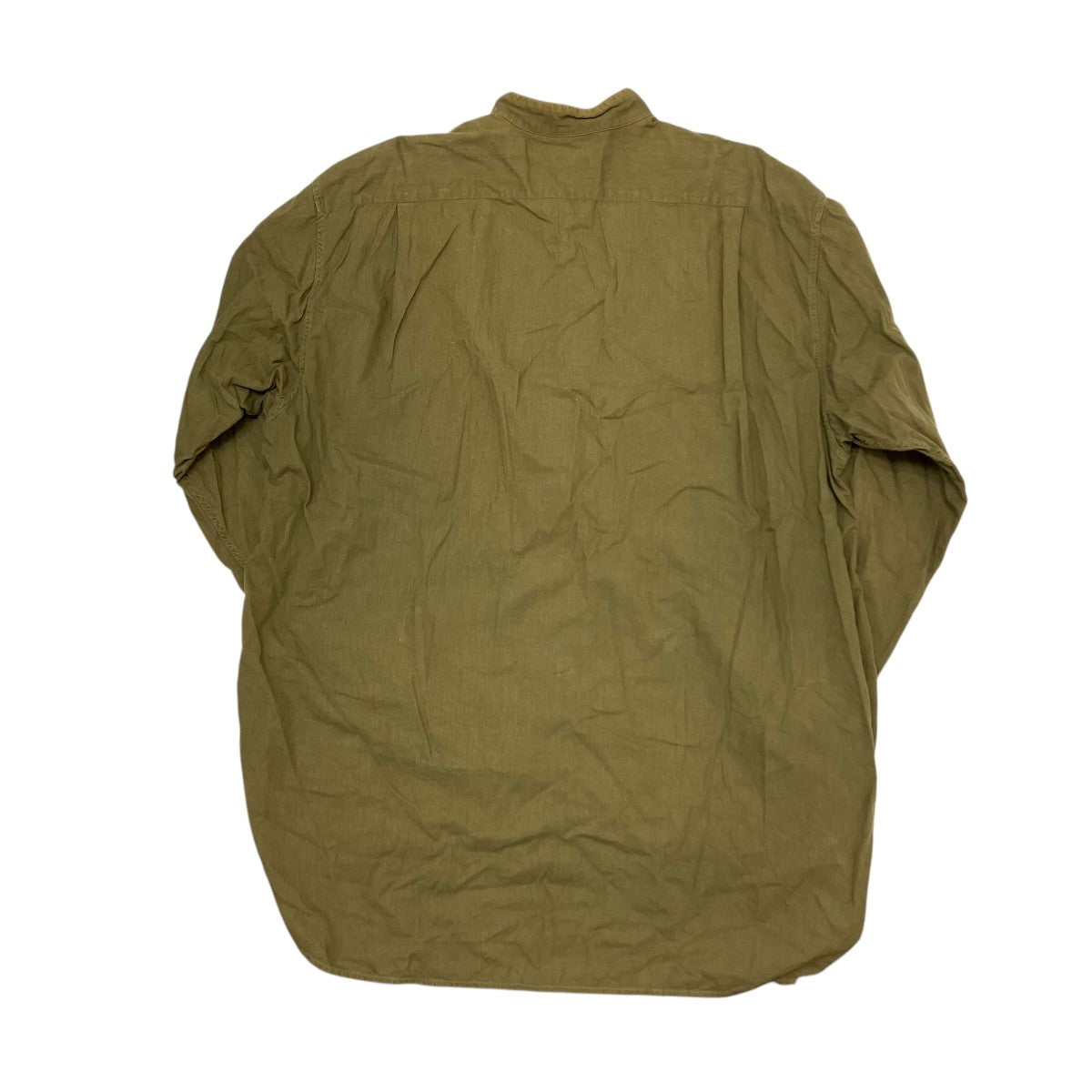 comoli コモリ カナパ スキッパーシャツ 23ss サイズ2 COMOLI(コモリ) 23SSカナパ スキッパー半袖シャツスキッパー