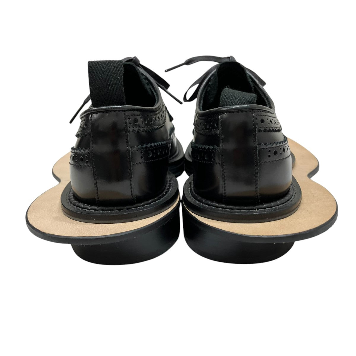 KIDS LOVE GAITE×COMME des GARCONS HOMME PLUS 24AWフローティング・ブローグ・ダービーレザーシューズPN-K101 古着・中古-2枚目のアイテム画像