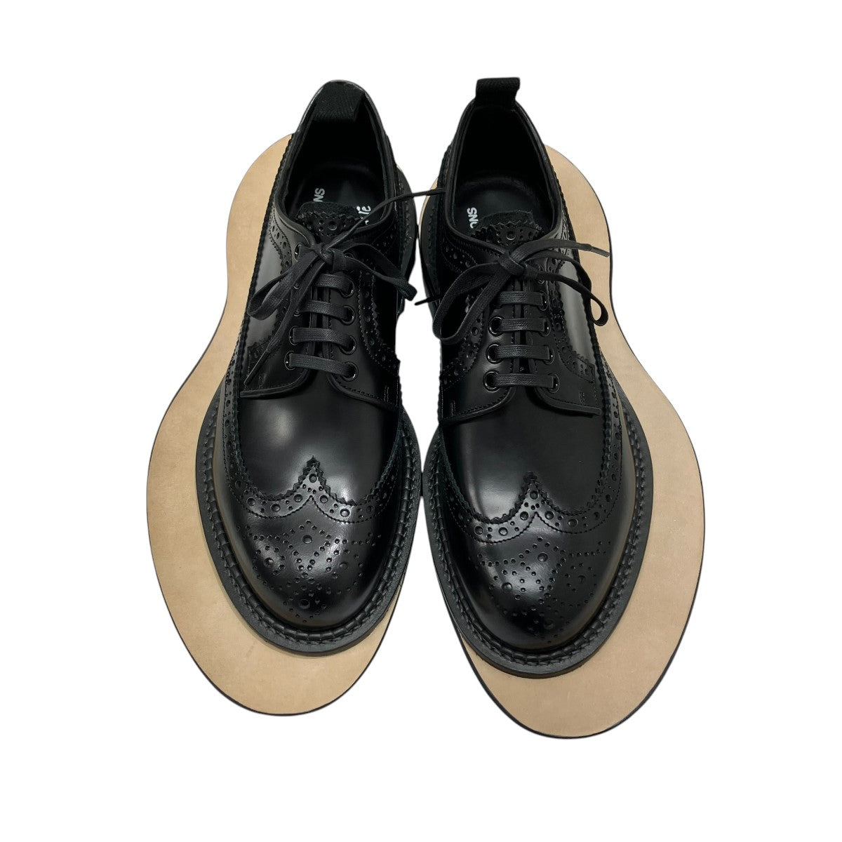 KIDS LOVE GAITE×COMME des GARCONS HOMME PLUS 24AWフローティング・ブローグ・ダービーレザーシューズPN-K101 古着・中古-5枚目のアイテム画像