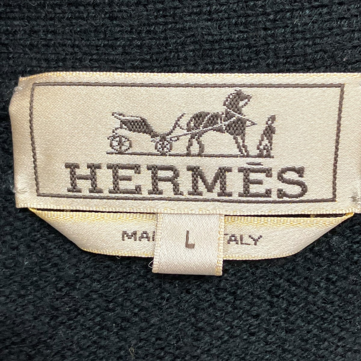 HERMES(エルメス) スパイダーカーディガン ダークグレー サイズ HERMES(エルメス) スパイダーカーディガン ダークグレー サイズ