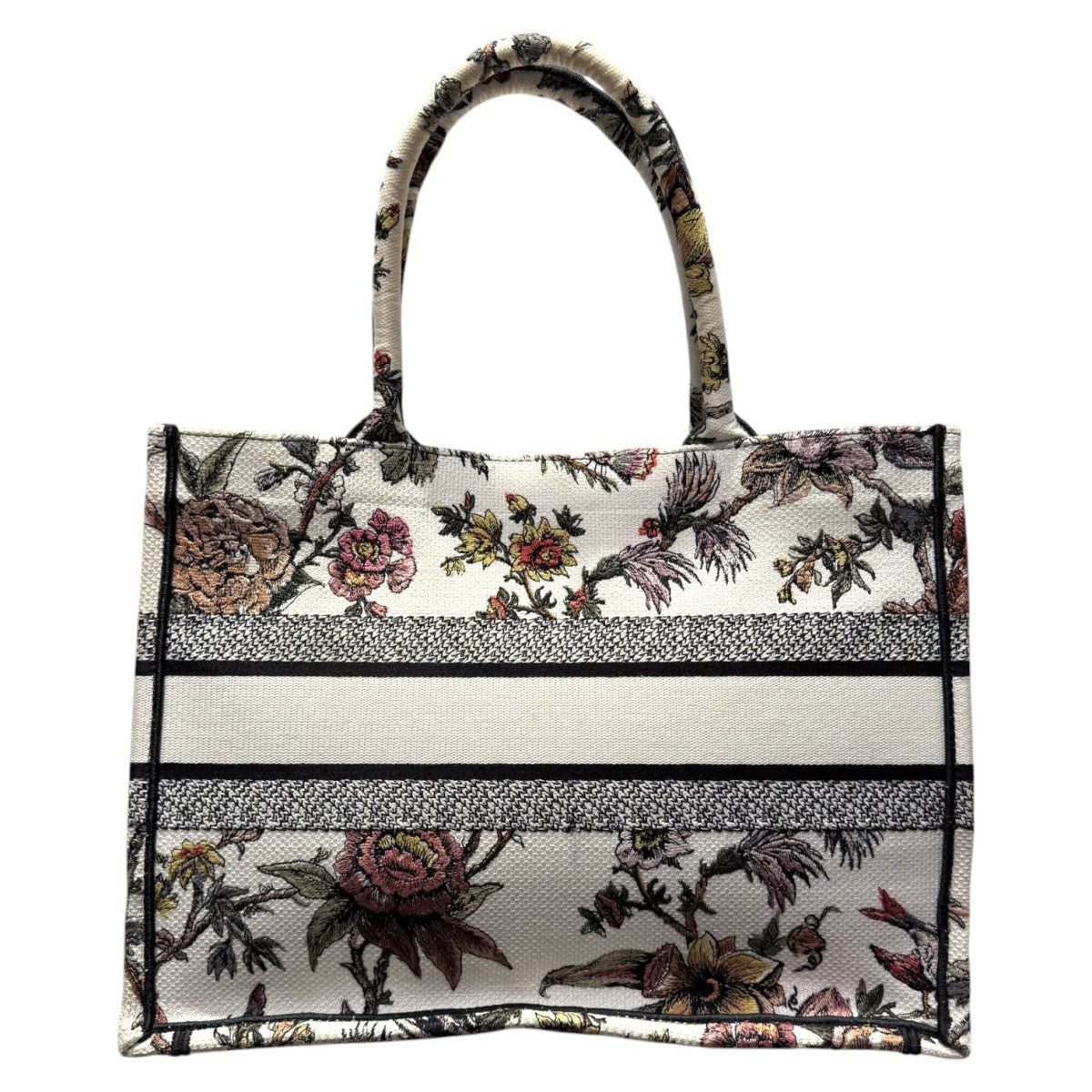 CHRISTIAN DIOR 花柄トートバッグ Dior Book Tote DIOR ディオール ブックトート ミディアム