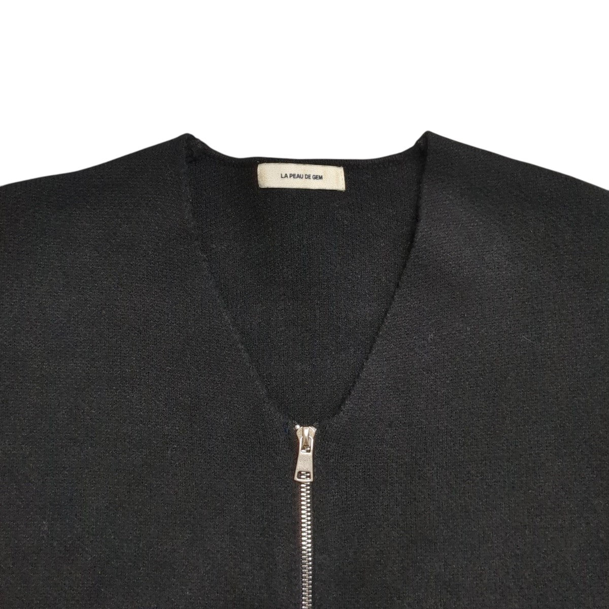 safari knit zip cardiganニットGEM-684