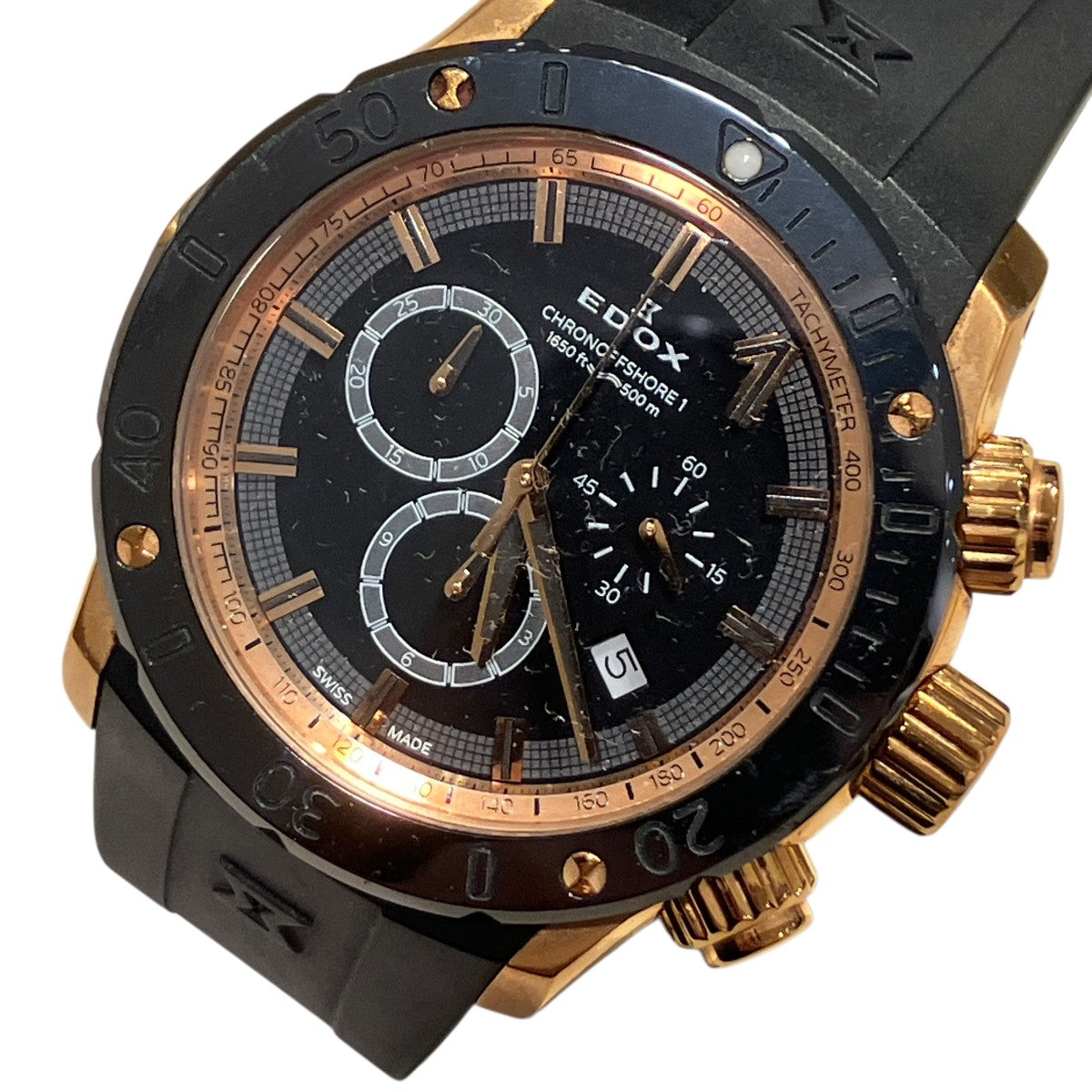 EDOX 腕時計10221 古着・中古-2枚目のアイテム画像