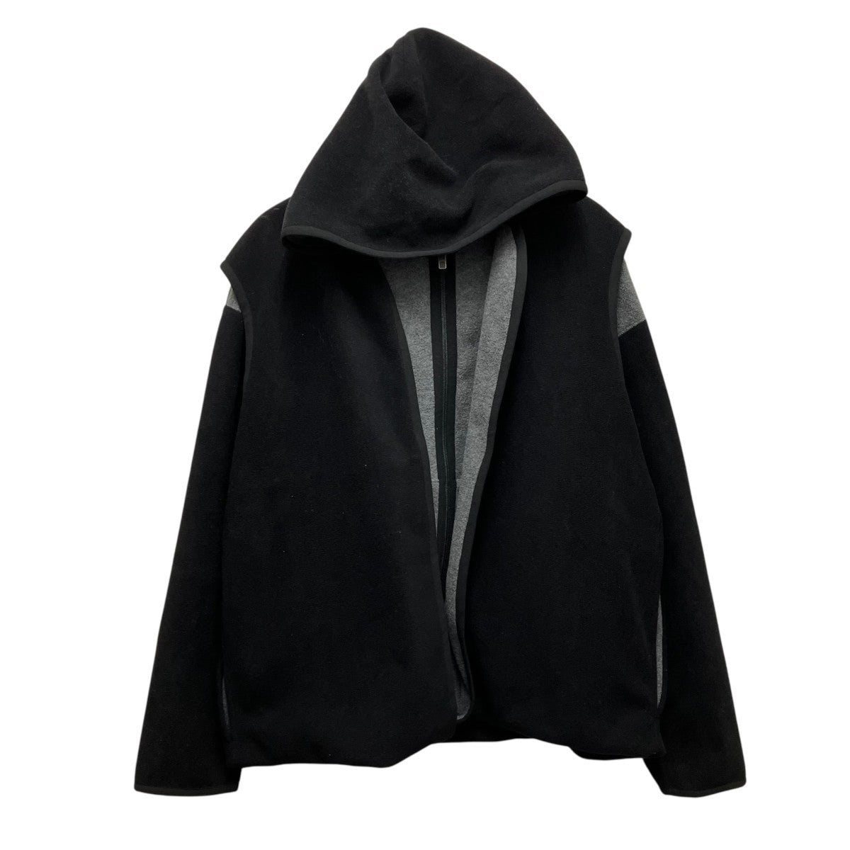 N．HOOLYWOOD 2WAYS FLEECE HOODIEパーカー192-CS10-075 古着・中古-1枚目のアイテム画像
