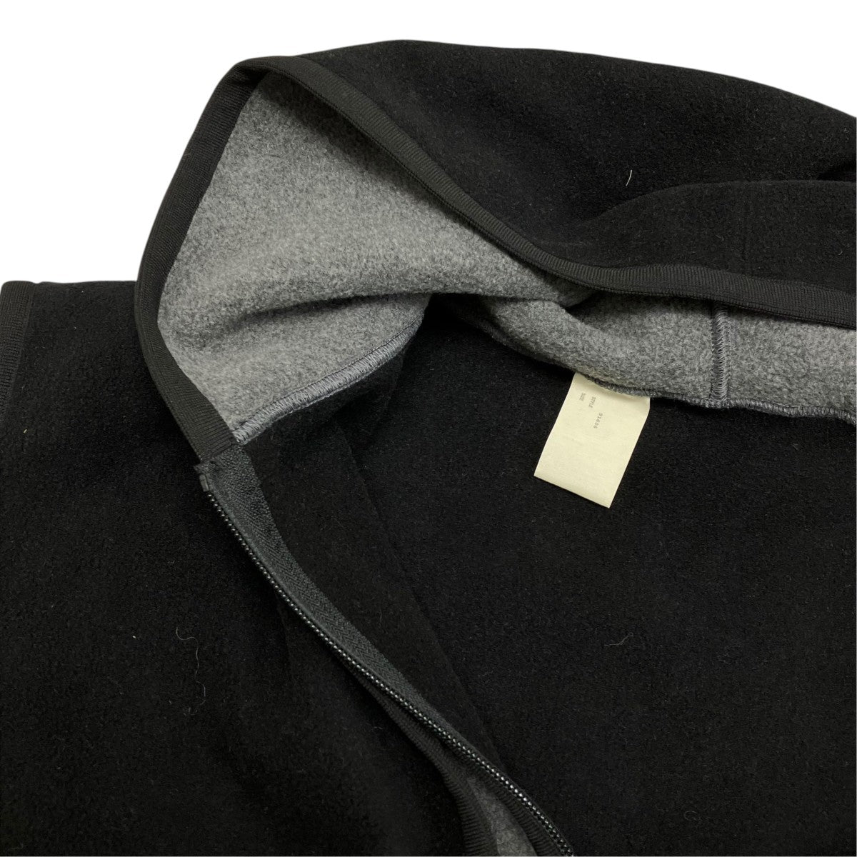 N．HOOLYWOOD 2WAYS FLEECE HOODIEパーカー192-CS10-075 古着・中古-4枚目のアイテム画像