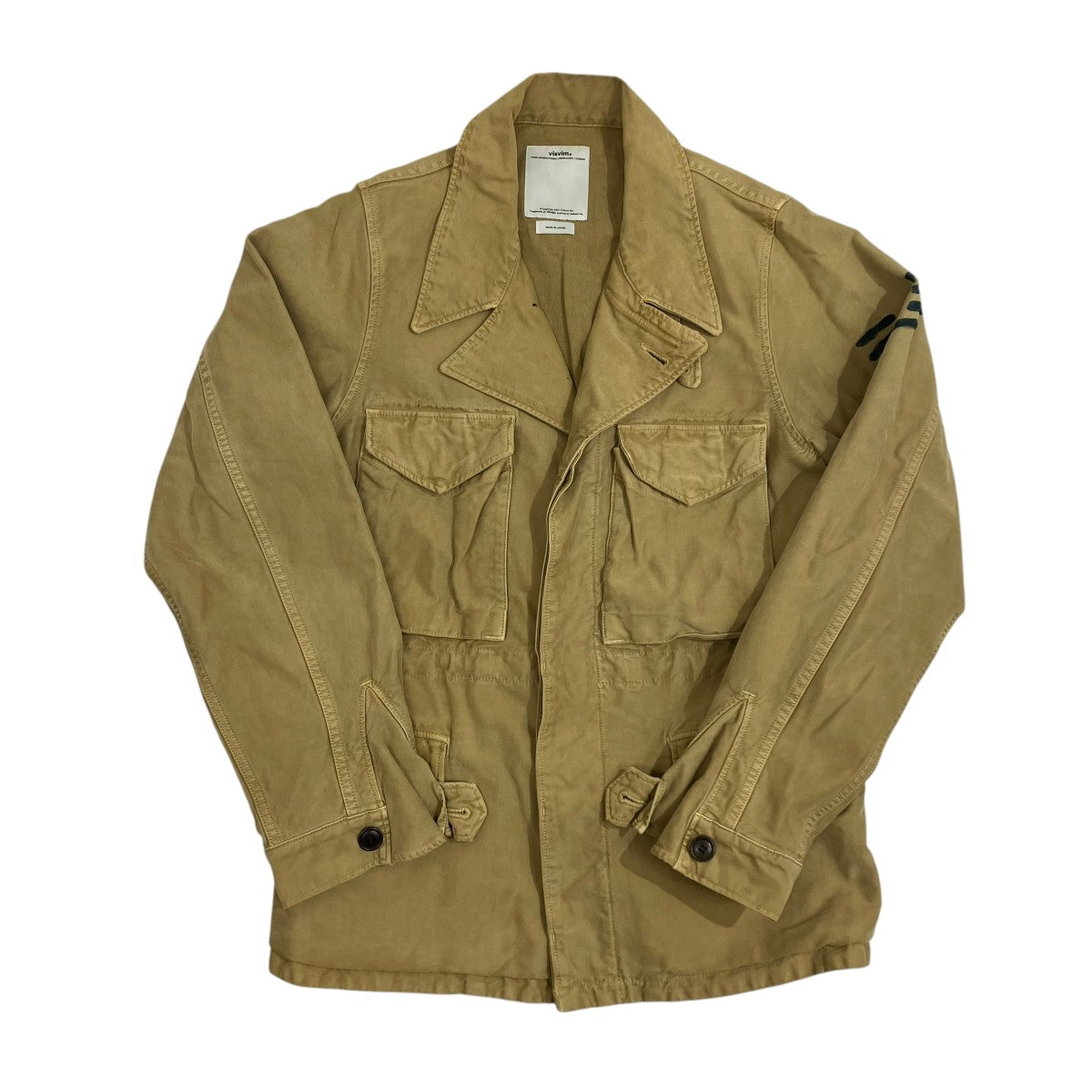 VISVIM ACHSE JACKETミリタリージャケット0115105013021 古着・中古-1枚目のアイテム画像