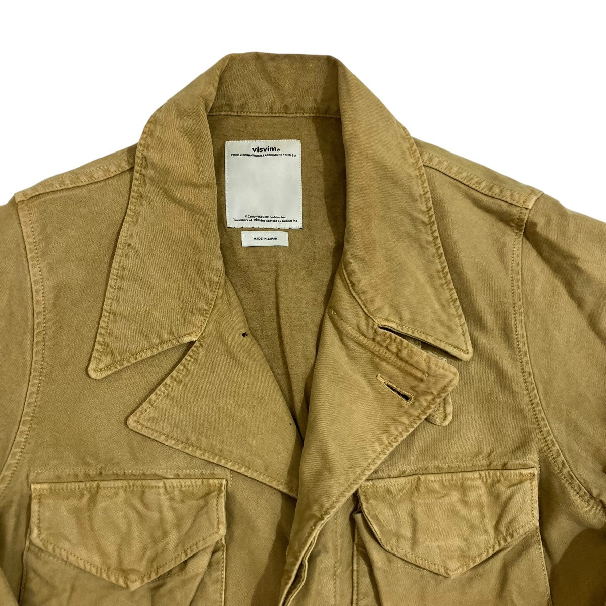 VISVIM ACHSE JACKETミリタリージャケット0115105013021 古着・中古-5枚目のアイテム画像