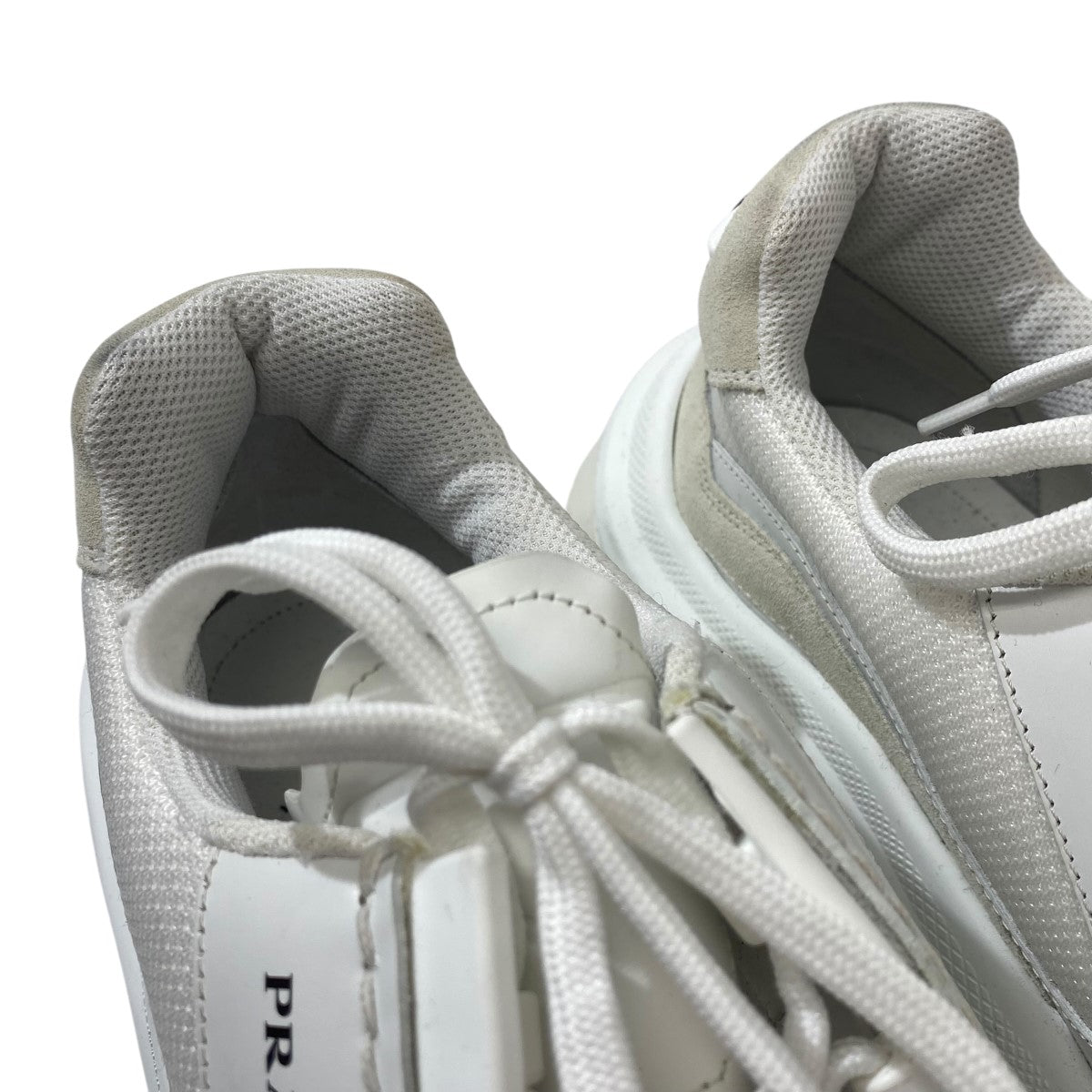 PRADA(プラダ) スニーカー2EG424 2EG424 ホワイト サイズ 8
