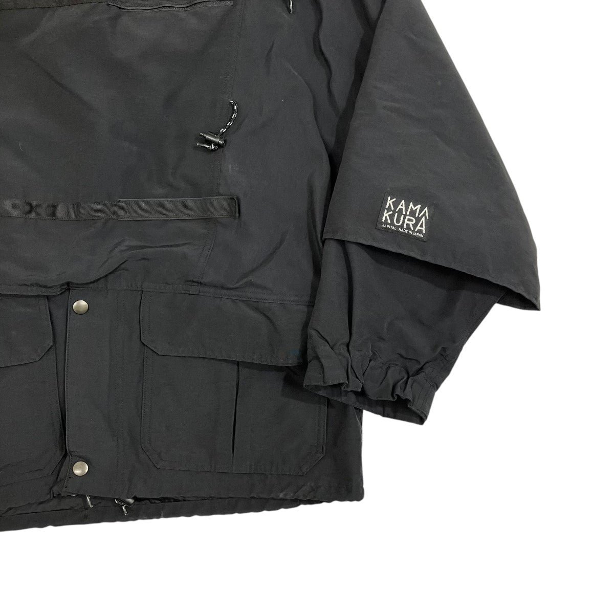 KAPITAL 60 40 Cloth Kamakura Anorak BlousonナイロンジャケットEK-648 古着・中古-6枚目のアイテム画像