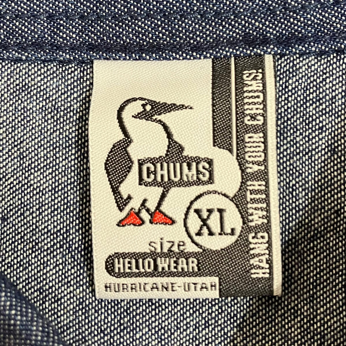 CHUMS 長袖シャツCH02-1218 古着・中古-9枚目のアイテム画像