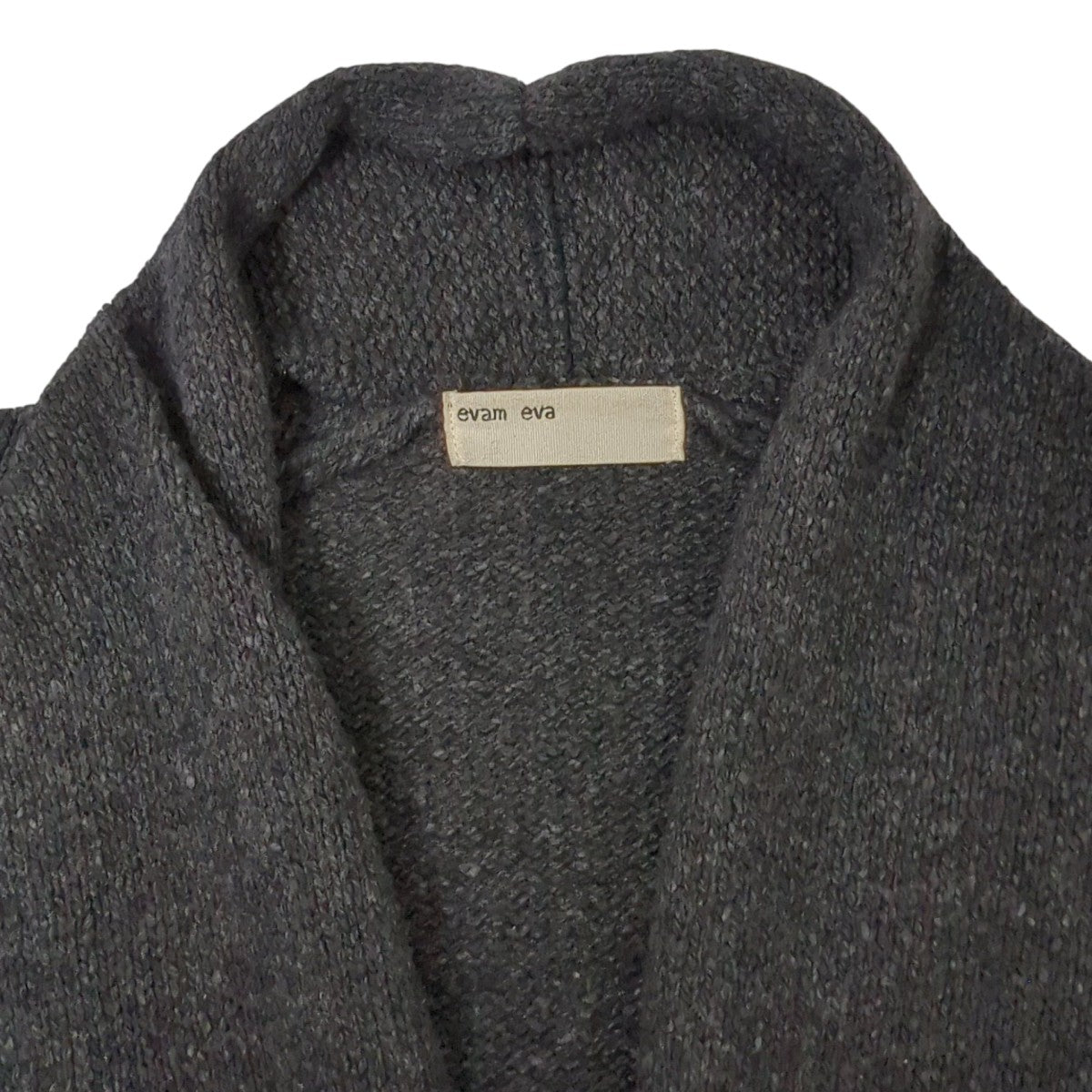 evam eva(エヴァムエヴァ) cashmere sable short robe