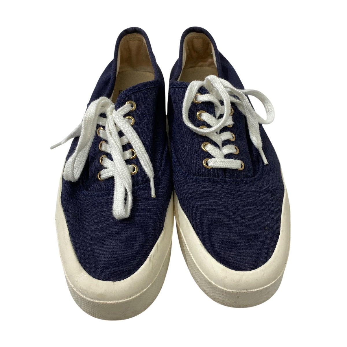 メゾンキツネ　MAISON KITSUNECHIRUスニーカー ネイビー38 MAISON KITSUNE(メゾンキツネ)】 CHIRU トレーナー スニーカー