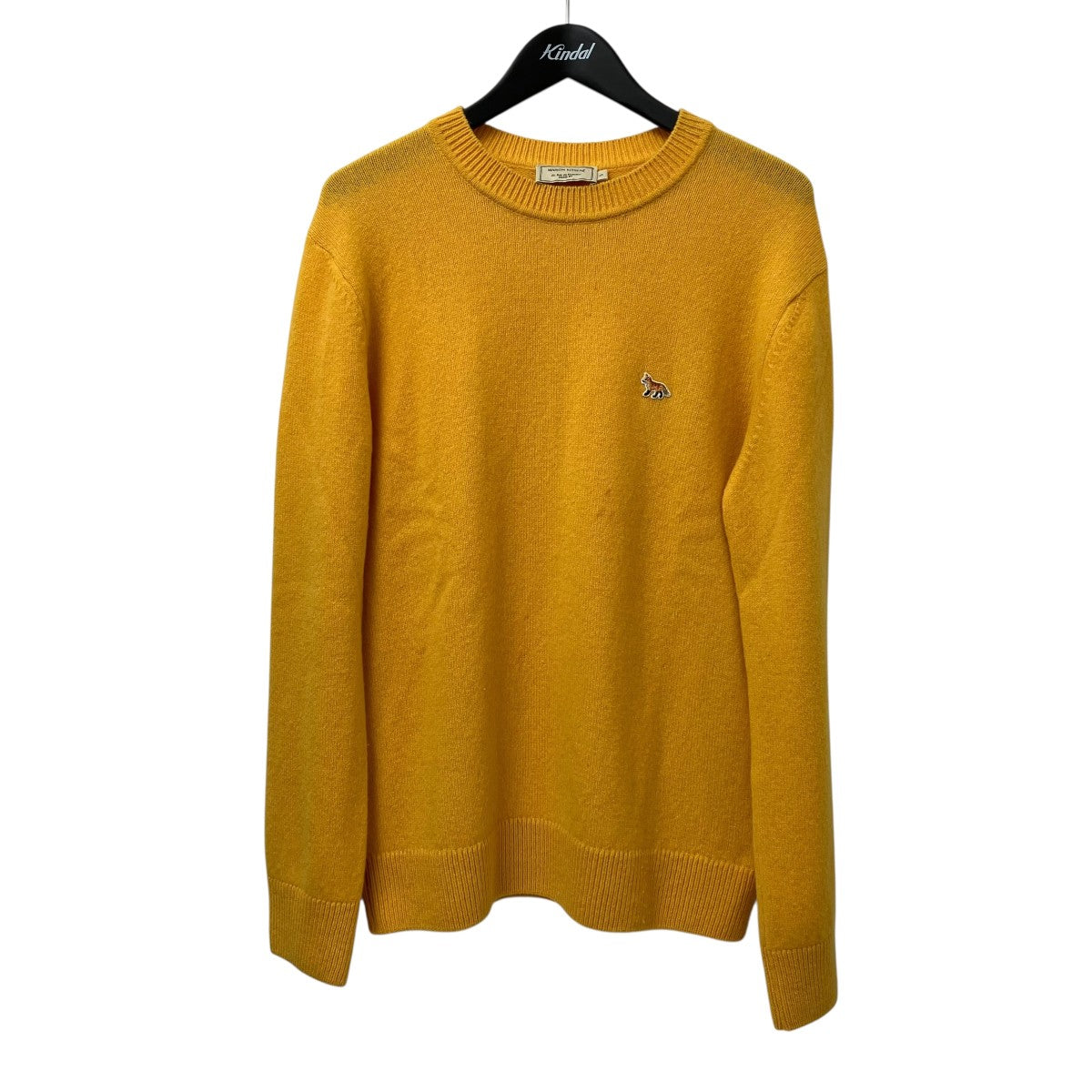 【限定値下】メゾンキツネ　ニット　S Maison Kitsune（メゾンキツネ）の「BIG FOX HEAD PULLOVER