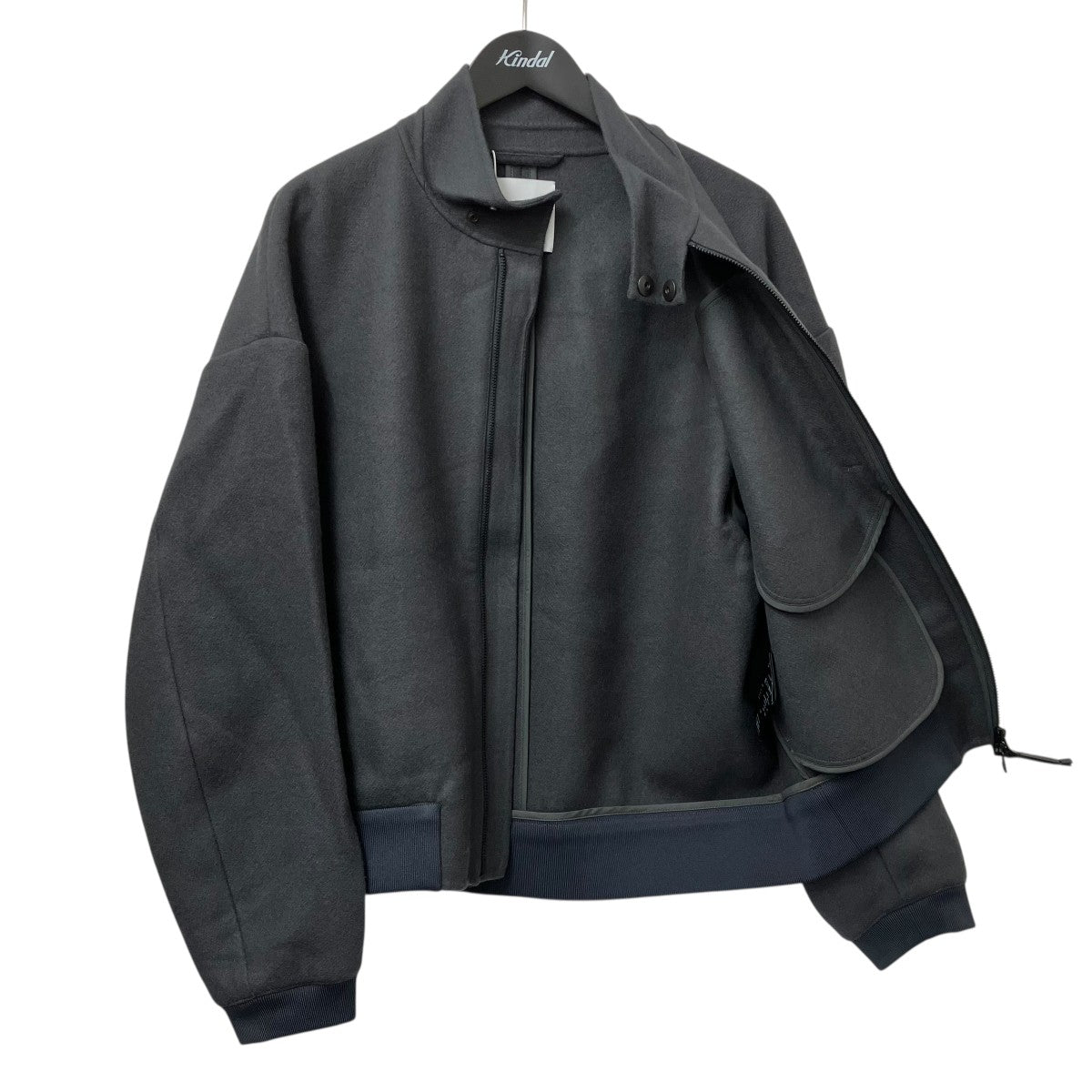 STUDIOUS(ステュディオス) 24AWRIVER MELTON HARRINGTON JACKET