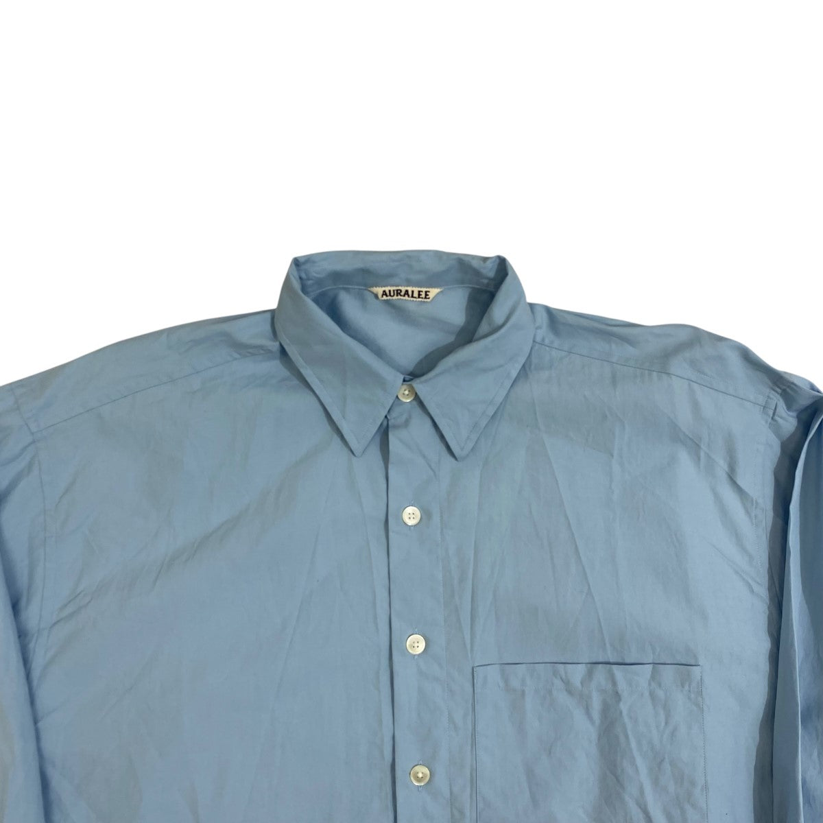 AURALEE(オーラリー) WASHED FINX TWILL BIG SHIRTシャツ AURALEE(オーラリー) WASHED FINX TWILL BIG SHIRTシャツ