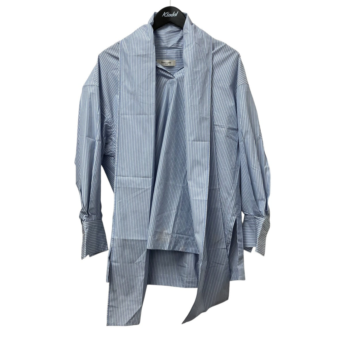 【値下げ】Demi-Luxe BEAMS ストールブラウス 64-11-0047-287 ホワイト サイズ：36 (EC) Demi-Luxe BEAMS(デミルクスビームス) ストールブラウス64-11