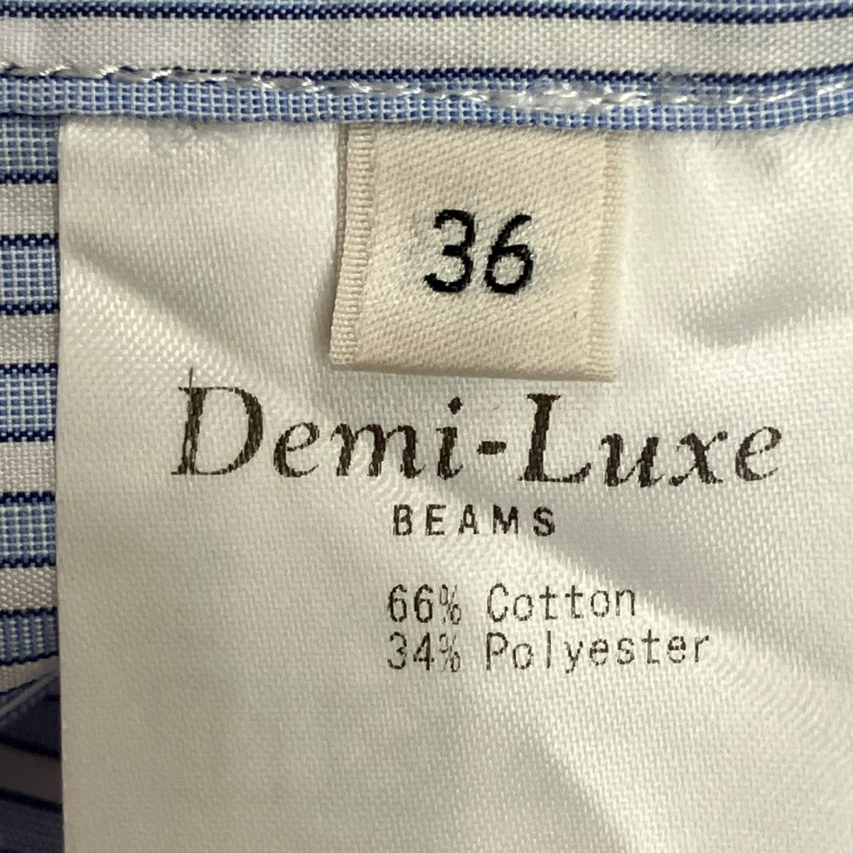 Demi-Luxe BEAMS(デミルクスビームス) ストールブラウス64-11